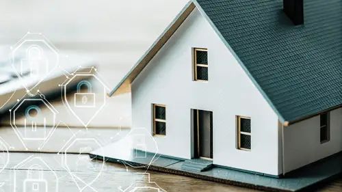 picture of a home with keys